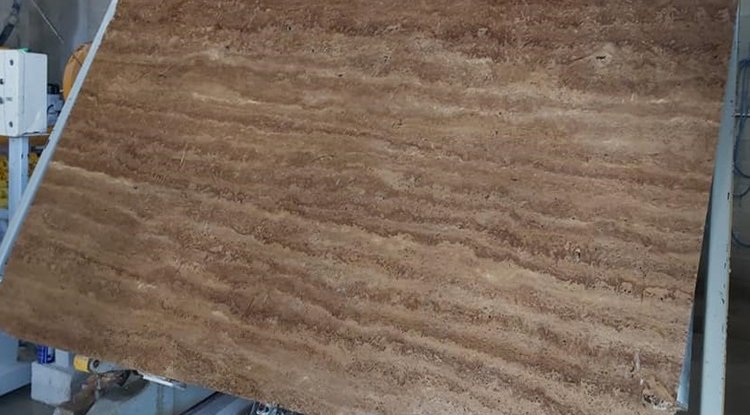 Noce Traverten Veincut Plaka