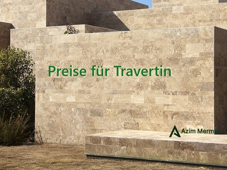 Travertin Preise März 2025