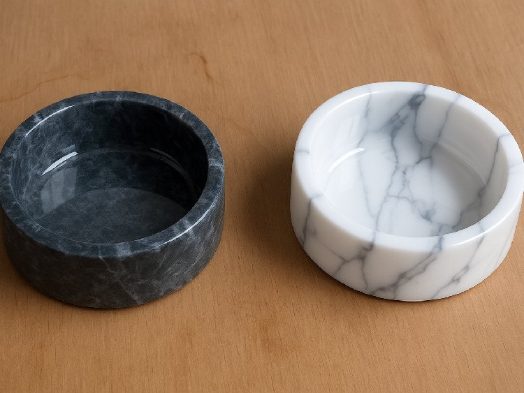 Mermer Mama Su Kabı Kedi Köpekler İçin